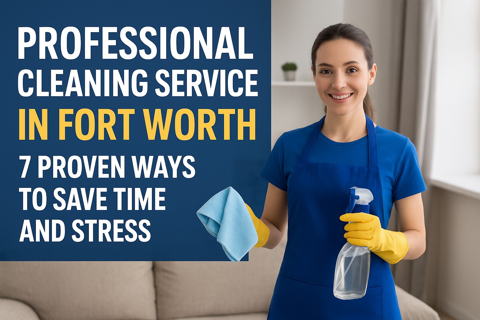 Professional Cleaning Service in Fort Worth: 7 Proven Ways to Save Time and Stress