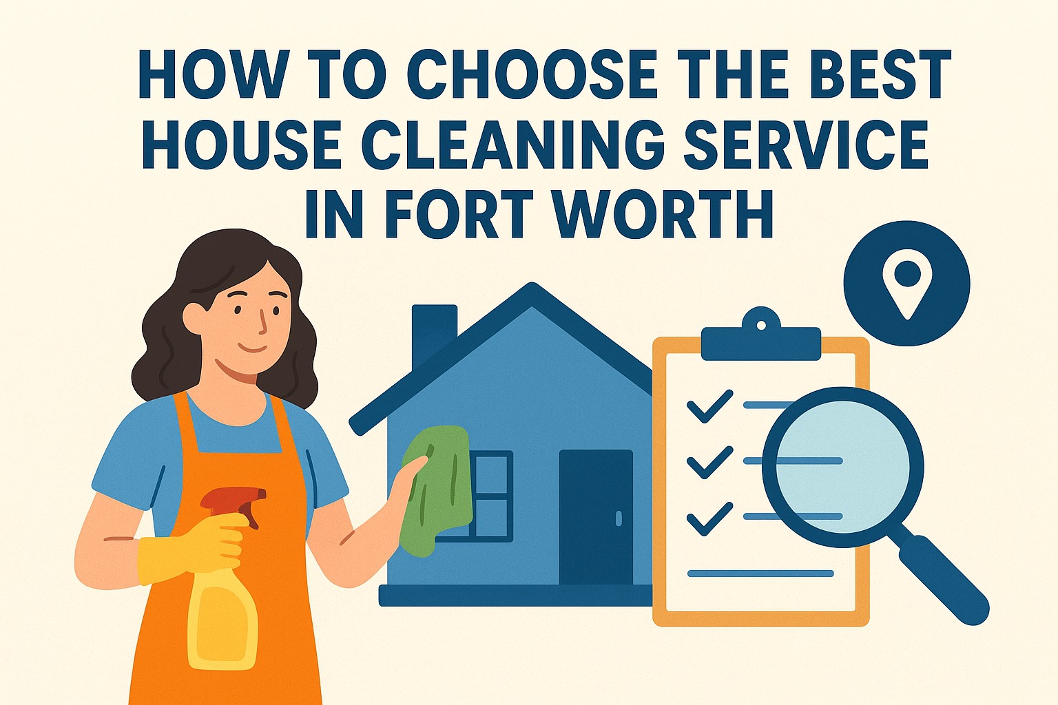 how to choose the best house cleaning serVICE in fort worth