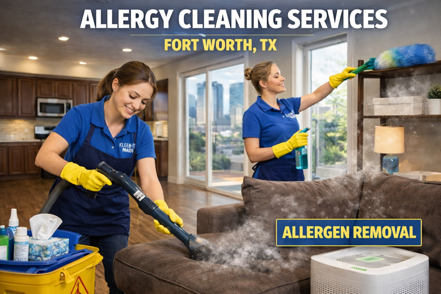 Allergy Cleaning Tips for Fort Worth Homes: How to Reduce Dust & Allergens
