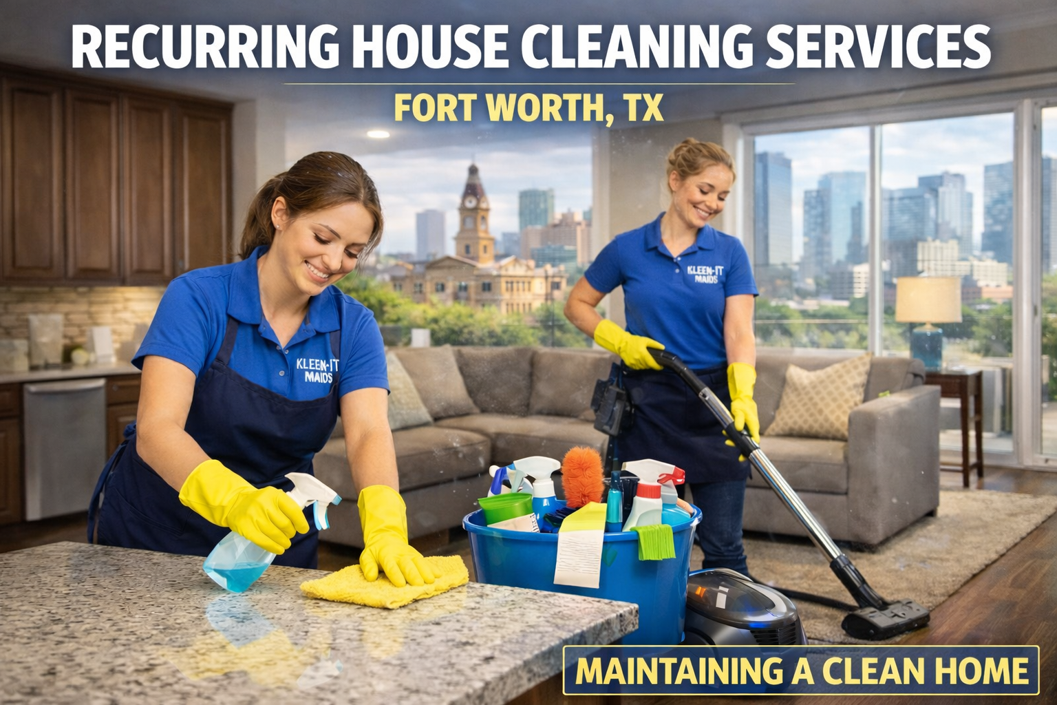 Top Benefits of Recurring House Cleaning in Fort Worth TX
