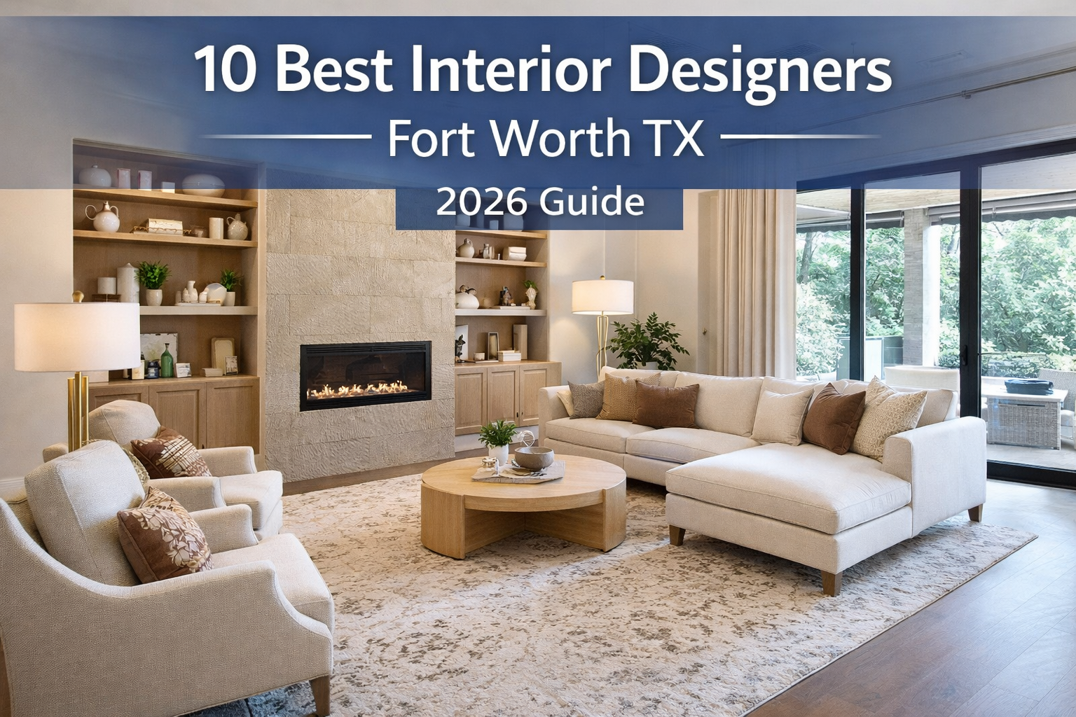 Best interior designers in Fort Worth Texas helping homeowners design modern home interiors