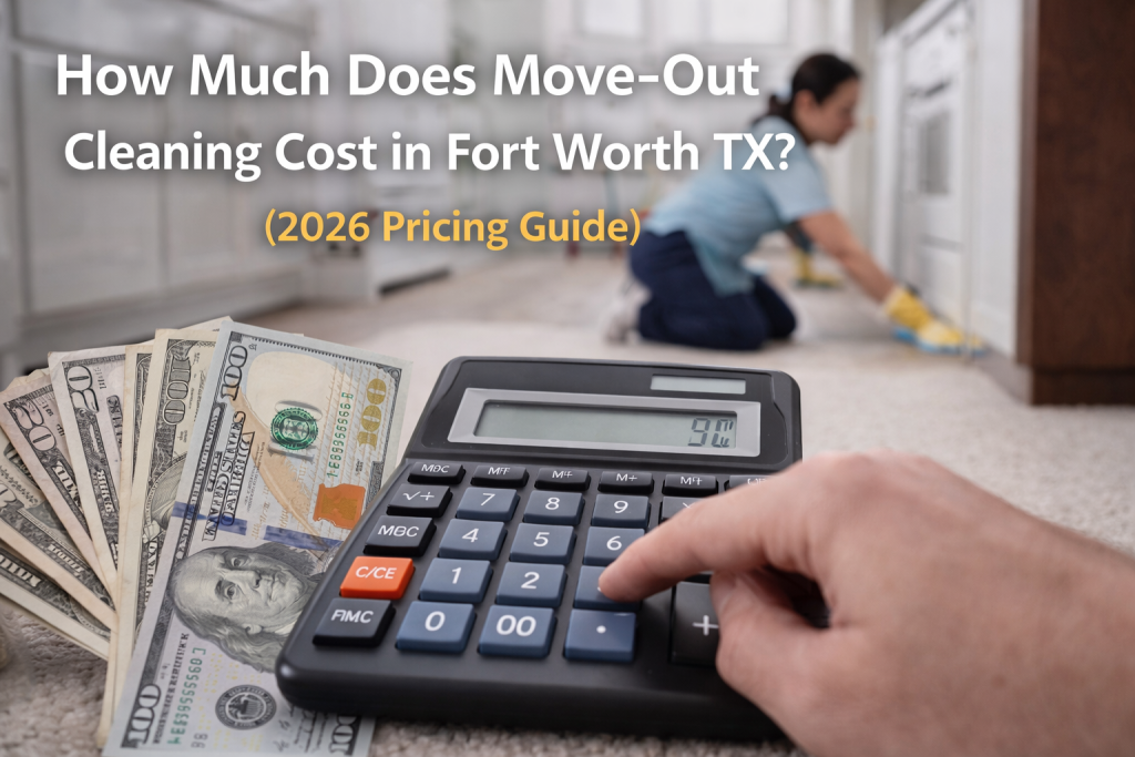 move out cleaning cost in Fort Worth Texas pricing guide