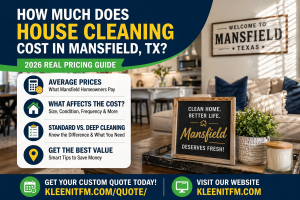 Cost of professional cleaning service