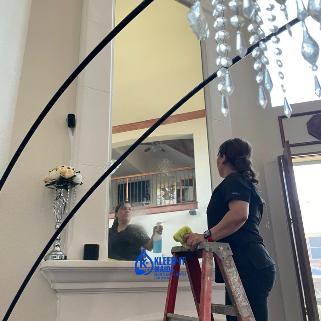 Professional kitchen deep cleaning in Westover Hills, Fort Worth, TX by Kleen-It Maids