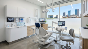Kleen-It Maids commercial team providing medical and dental office sanitization services in Fort Worth TX
